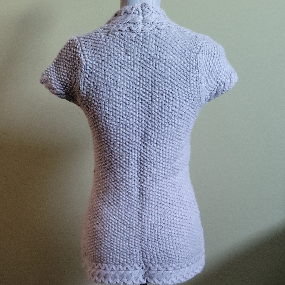 Anthropologie Kenji Short Sleeve Knit Sweater - Picture 3 of 5